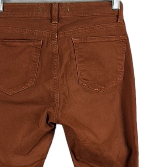 J Brand Skinny Leg Jeans In Terra Cotta Size 26 - Picture 4 of 10